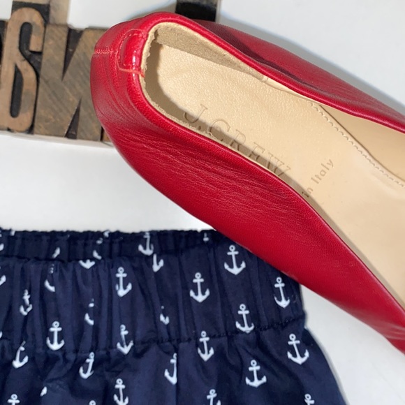J. Crew Pull-On Navy Mini Skirt with White Anchor⚓️ Print - Picture 7 of 12